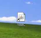 desktop shortcut with default icon