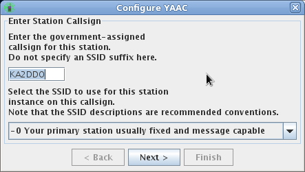 configuration wizard first panel